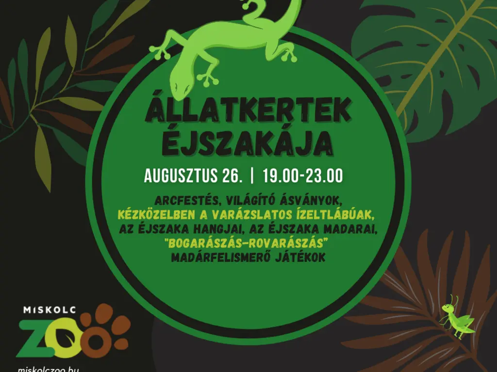 Jövő héten lesz a XI. Állatkertek Éjszakája