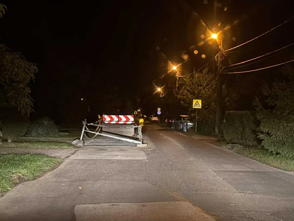 közterület-bontási és hibaelhárítási munkálat