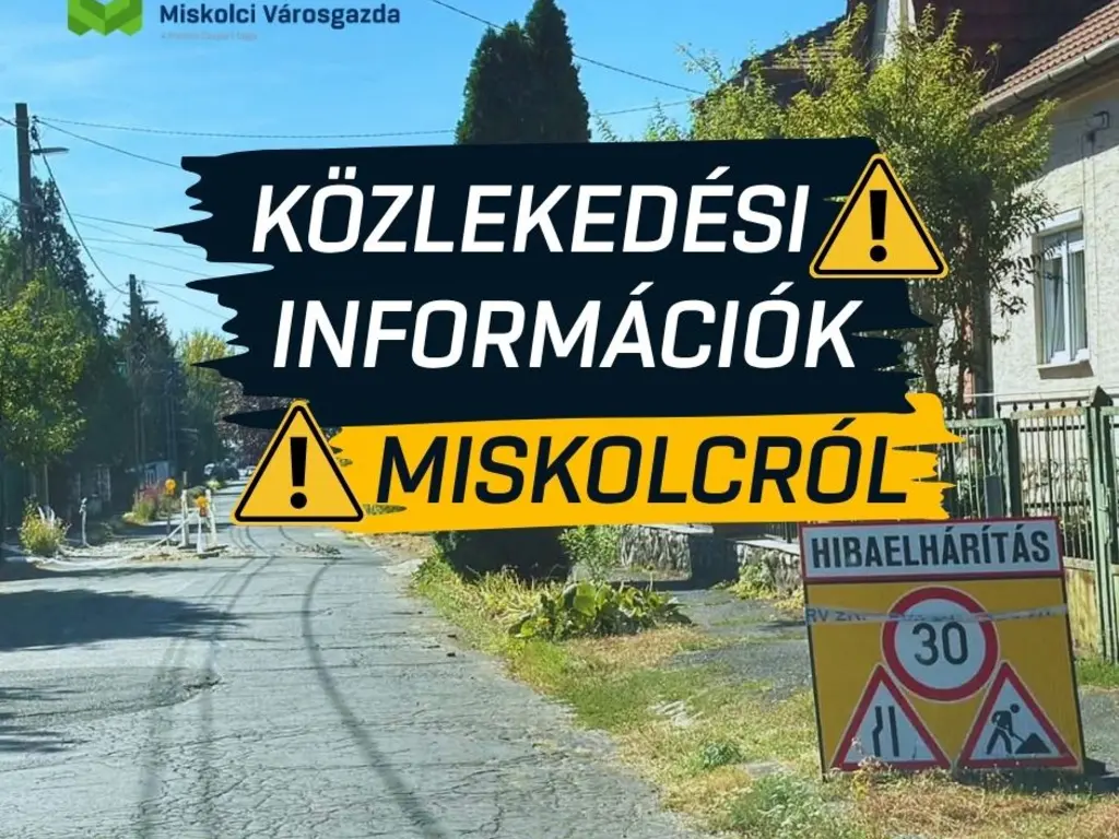 közterület-bontási és hibaelhárítási munkálatok