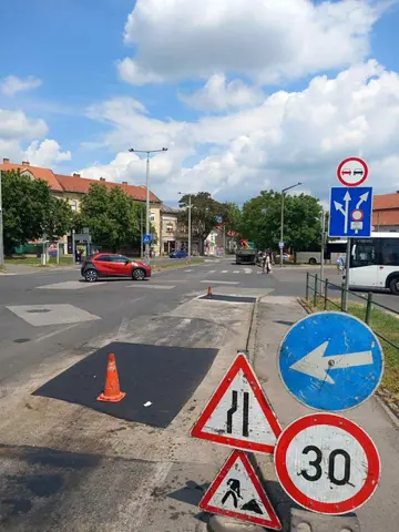 közterület-bontási és hibaelhárítási munkálat