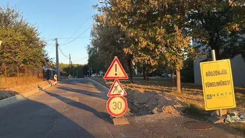 közterület-bontási és hibaelhárítási munkálat